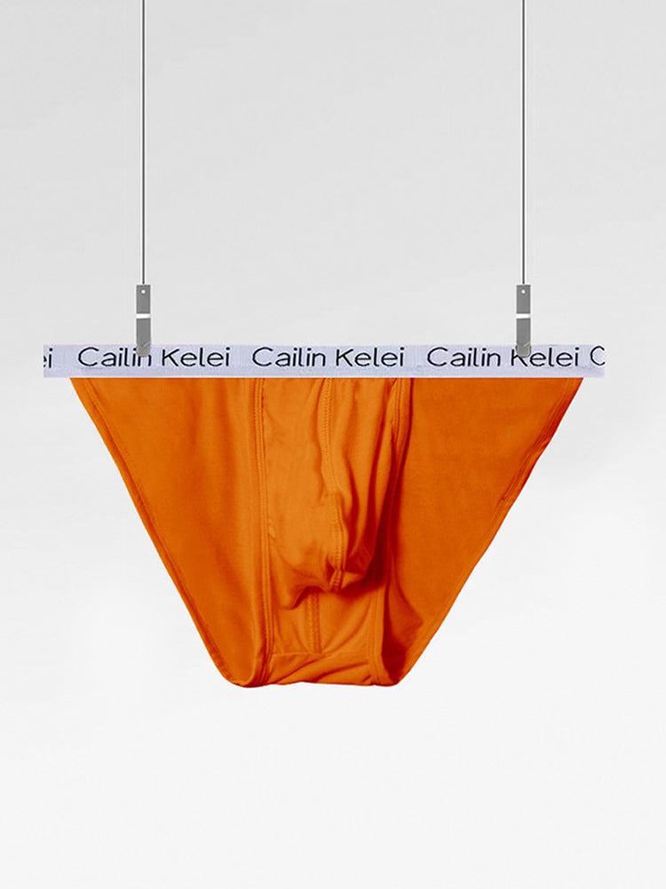 3-pack Men's Ultra Sexy Low Rise U-shaped Convex Pouch Briefs