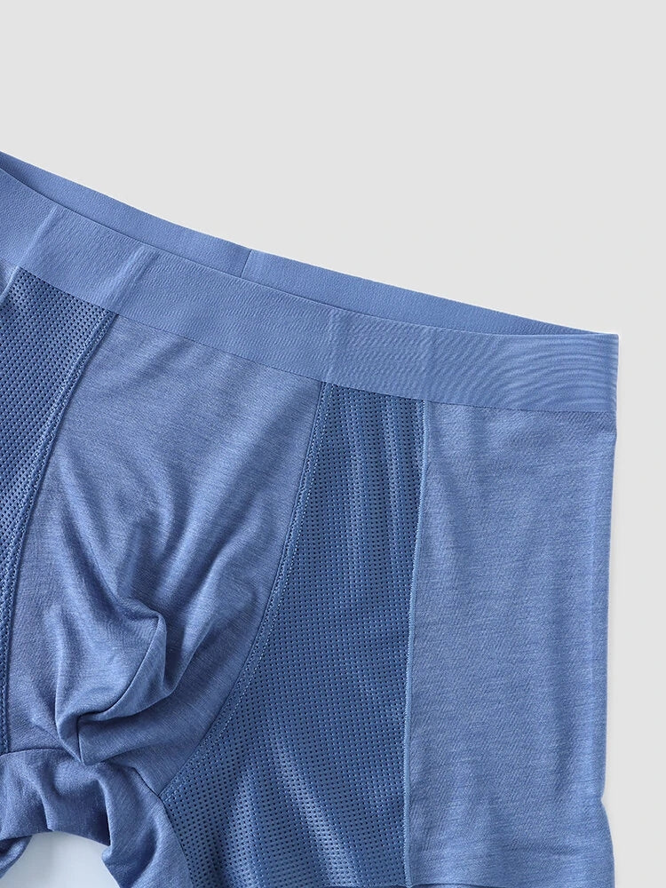 Men's U Convex Pouch Seamless Modal Trunks