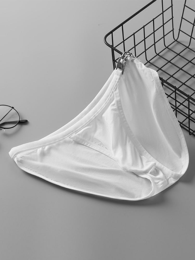 メンズ Uポーチ ローライズ メタルクラスプ 薄型ブリーフ 2枚組