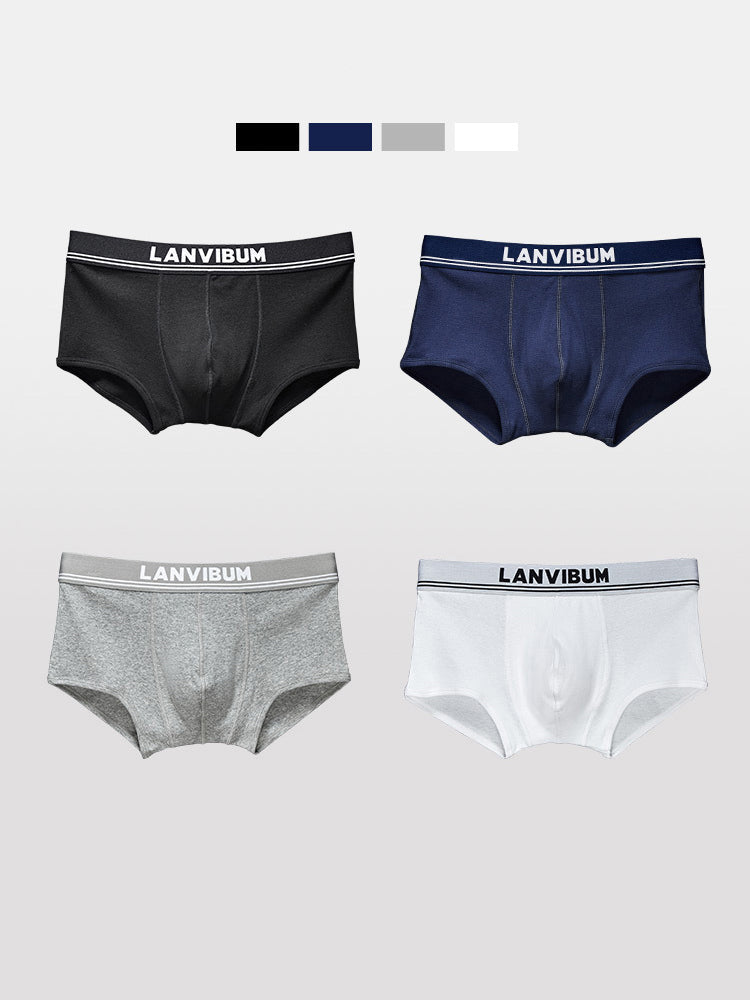 Men's Short Leg Cotton Trunks