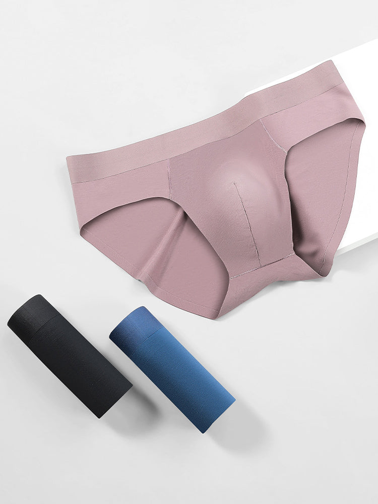 Men's Breathable Seamless Modal Pouch Briefs