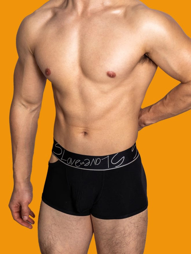 2 Pack Men's Stylish Breathable Modal Sports Trunks