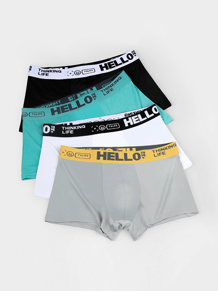 Men's Silky Thin Pouch Trunks
