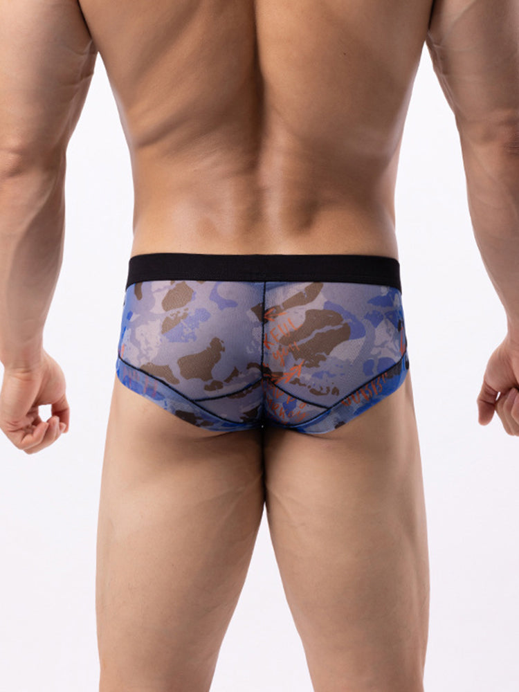 4-pack Men's Double-layer Breathable Mesh Briefs