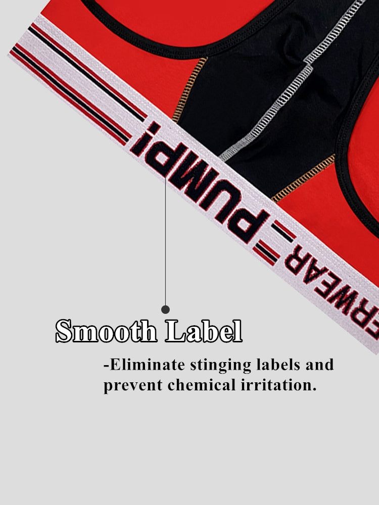 メンズ スプライスカラー サポートポーチブリーフ