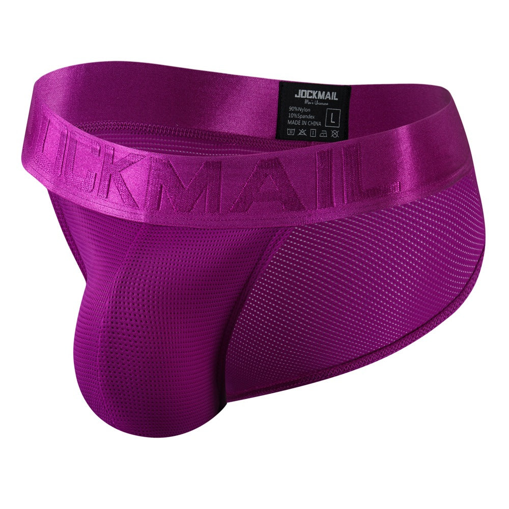 セクシーな通気性メッシュポーチTバック