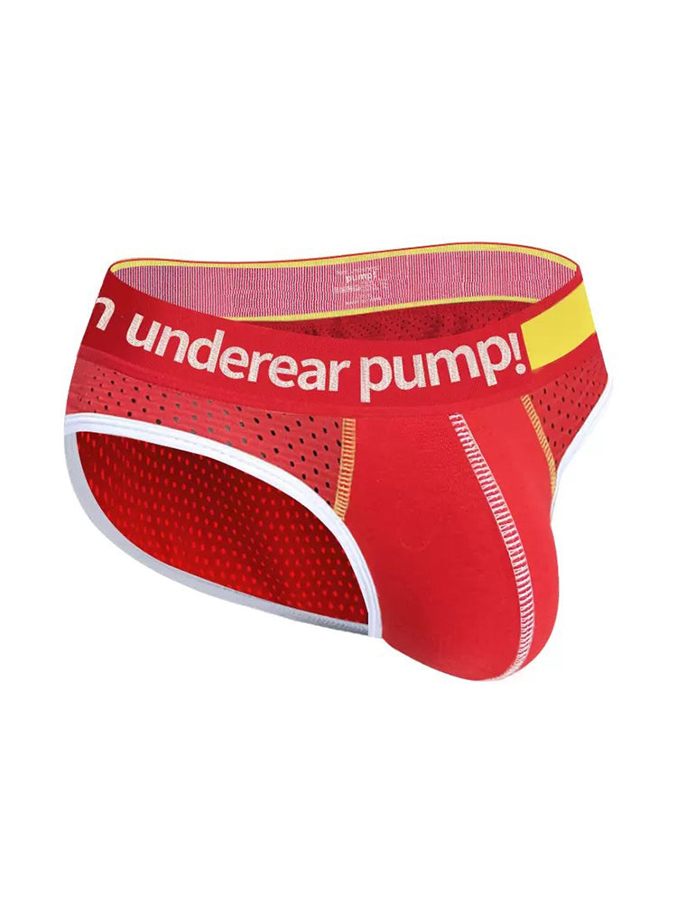 2 Pack Men's Middle-Rise Cotton Sexy Briefs