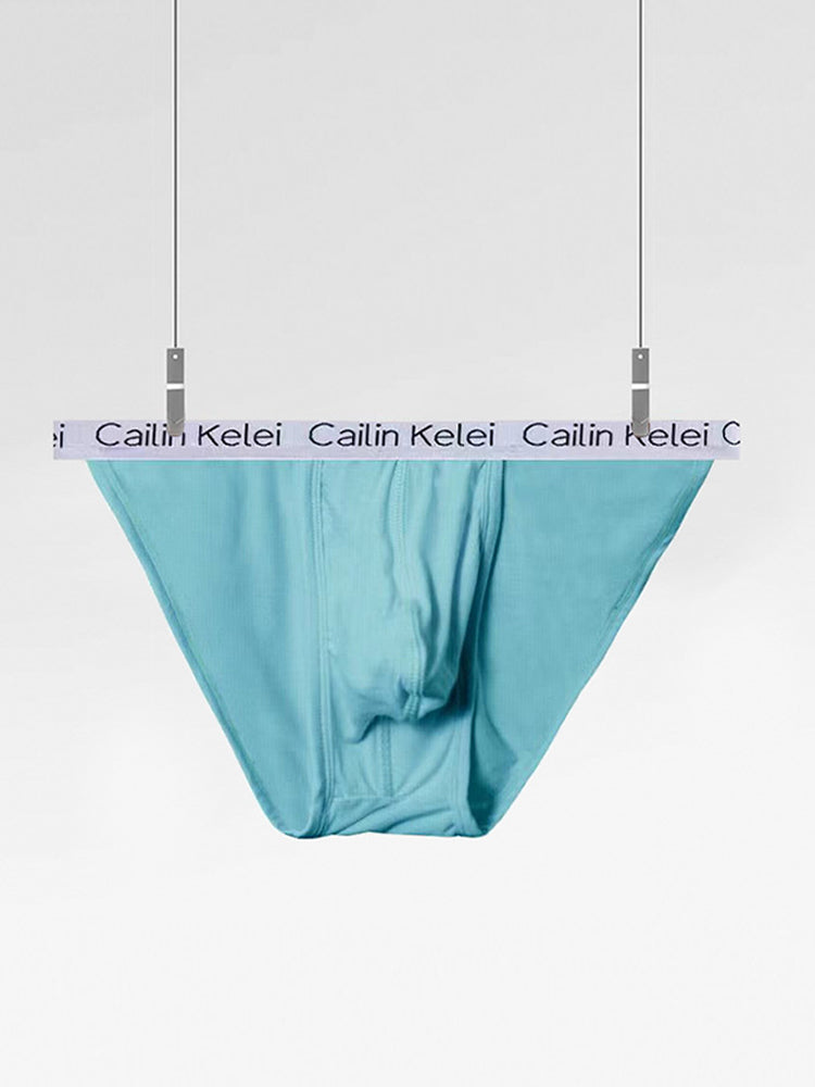 3-pack Men's Ultra Sexy Low Rise U-shaped Convex Pouch Briefs