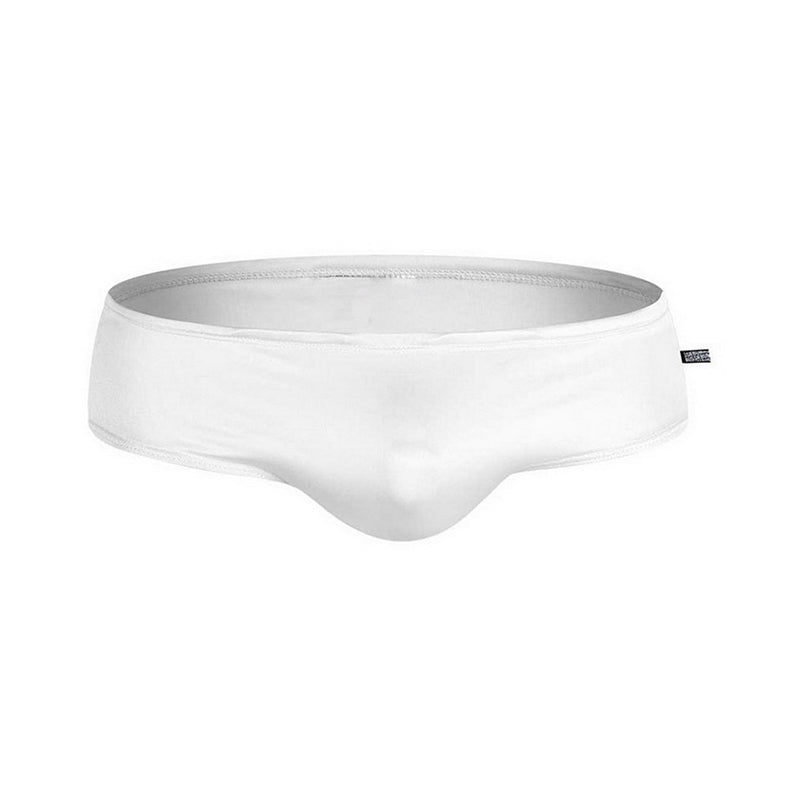 Men's Solid Color Quick-drying Pouch Swim Briefs