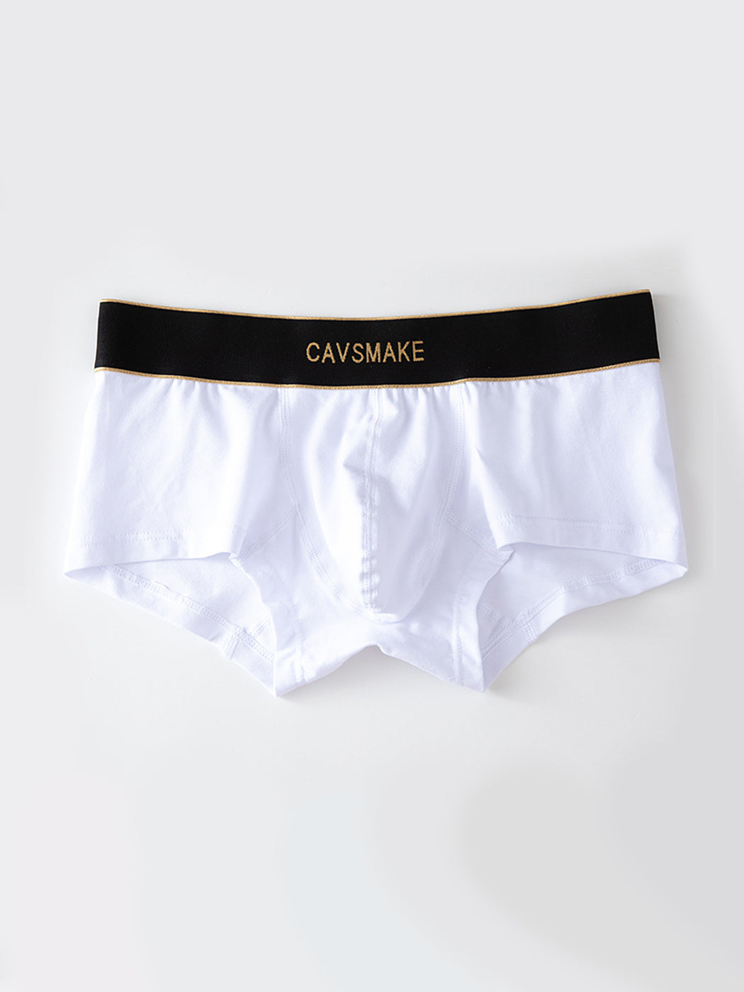 メンズ コットン セクシー U字凸デザイン ブリーフ＆トランクス 2枚組