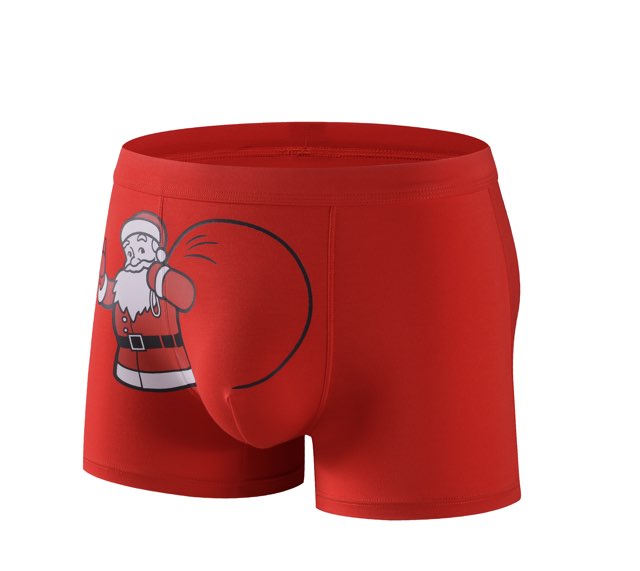 Santa’s Sack Boxer 60s Modal Briefs-The Christmas Boxer Briefs