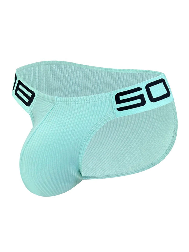 2 Pack Men's Sexy Threaded Fabric Bikinis