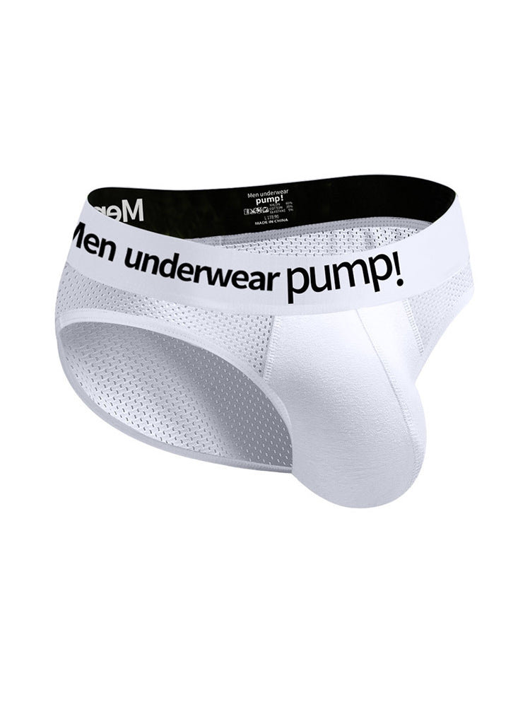 メンズ スポーツ メッシュ 通気性ブリーフ 2枚組