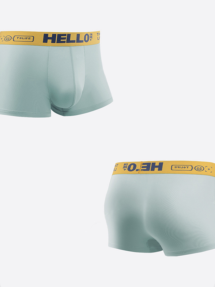 Men's Silky Thin Pouch Trunks