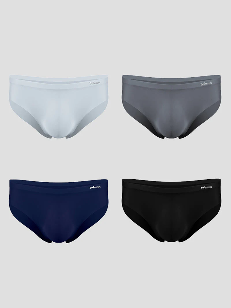 4 Pack Ball Support Seamless Men's Underwear