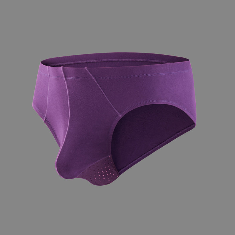 Mens Modal Ball Pouch Breathable Briefs
