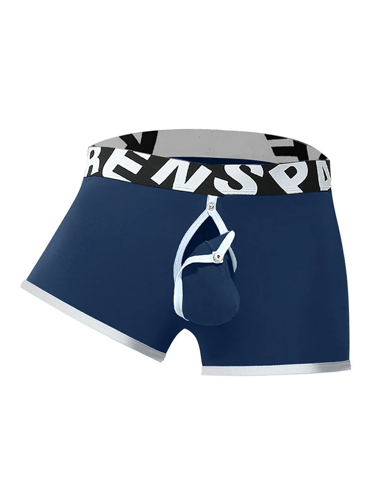 2 Pack Men's Modal Sexy Breathable Classic Trunks