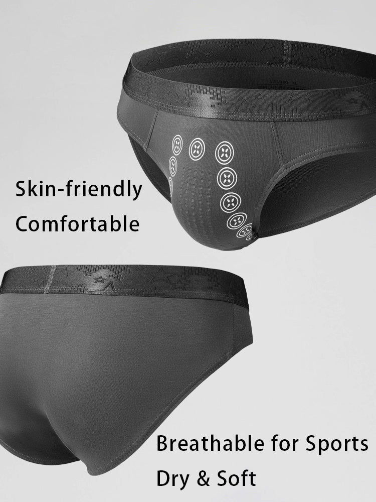 アニオンピットマッサージ通気性ブリーフ下着