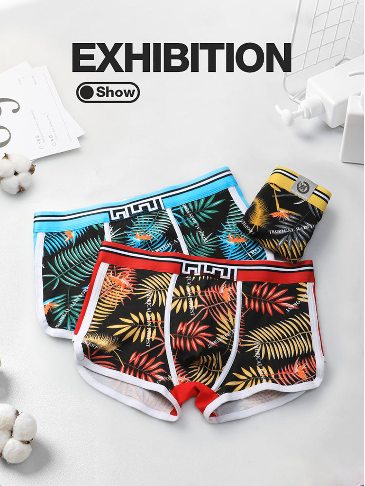 2 Pack Printed Vacation Men's Underwear