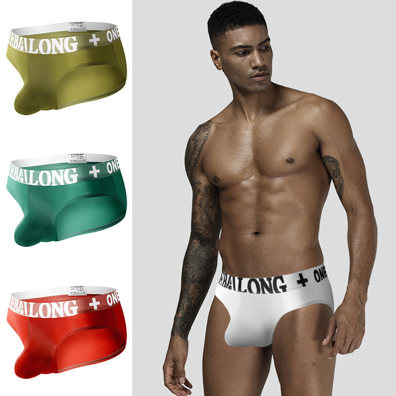 3 Pack Ice Silk Support Pouch Underwear