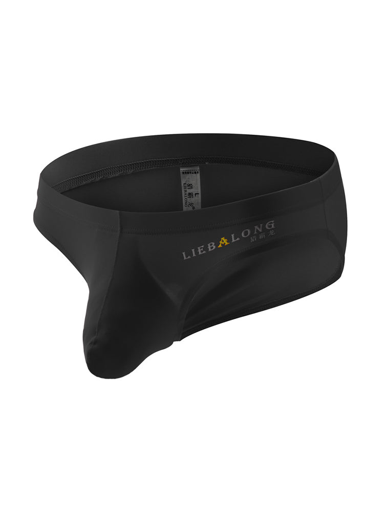 メンズ アイスシルク シームレス コンベックスポーチブリーフ 3枚組