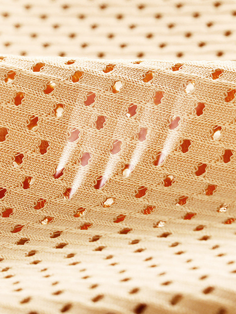 ヒップリフトメッシュ通気性シームレストランクス