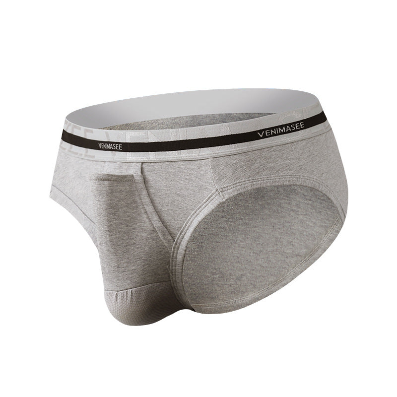Men's Cotton Ball Pouch Separate Briefs