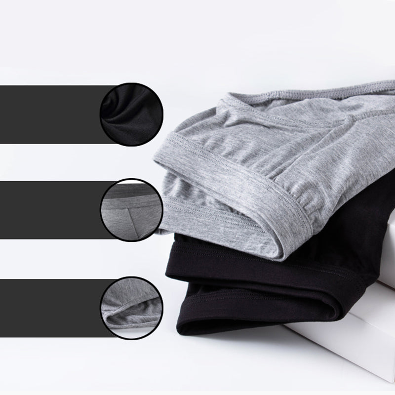 5Pcs Comfortable Side Hollow Out Briefs For Men