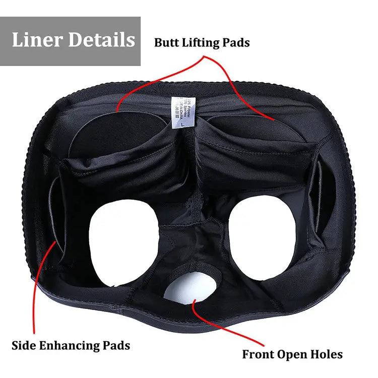 Men's Breathable Butt Lift Underwear BodyBuilding Boxer