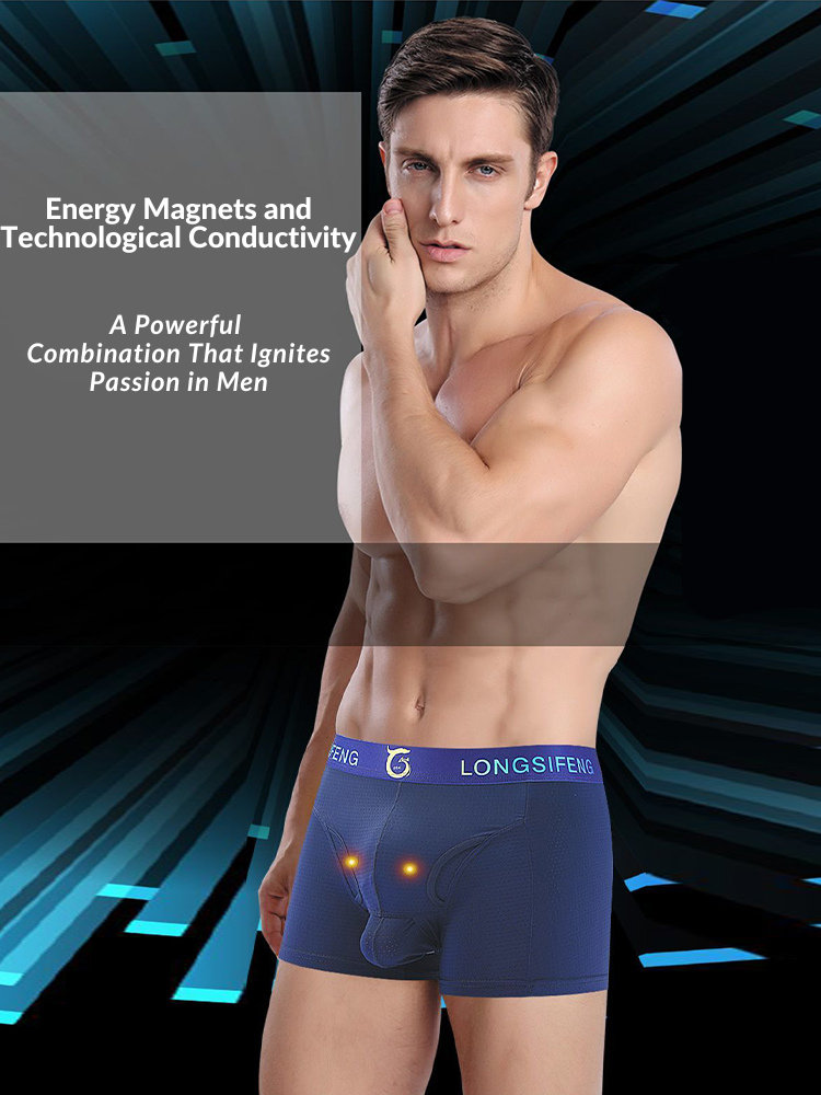 Men's Sexy Breathable Elastic Separated Pouch Trunks