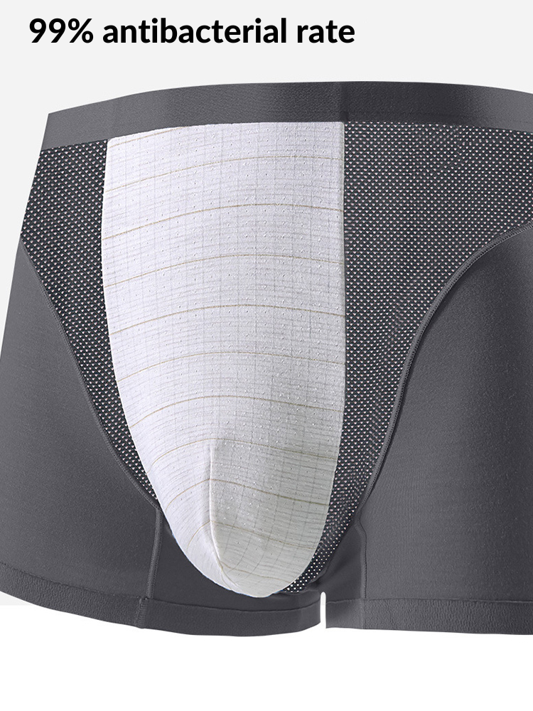 Men's Seamless Antibacterial Modal Trunk