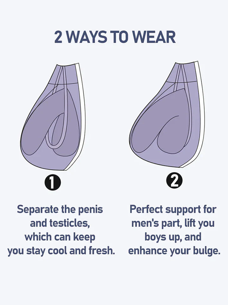 メンズ セパレート ボールポーチ ブリーフ 3枚組