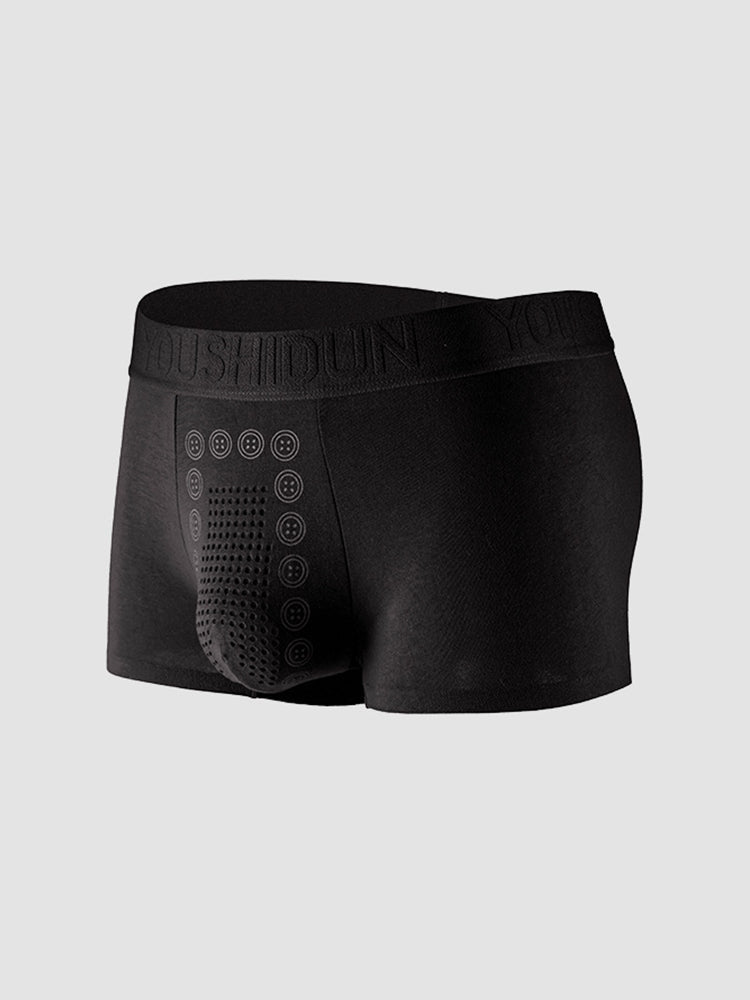 2-pack Men's Negative Ion Massage Boxer Briefs
