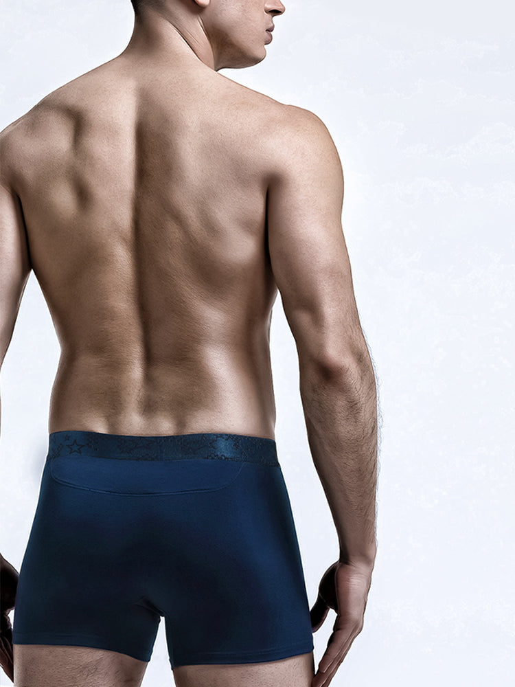 Men's Modal Dual Separate Pouch Trunks