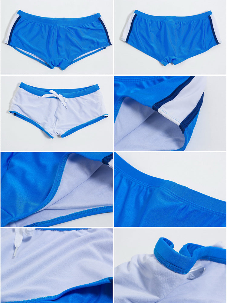 Men Breathable Sexy Low Rise Bikini Swim Briefs