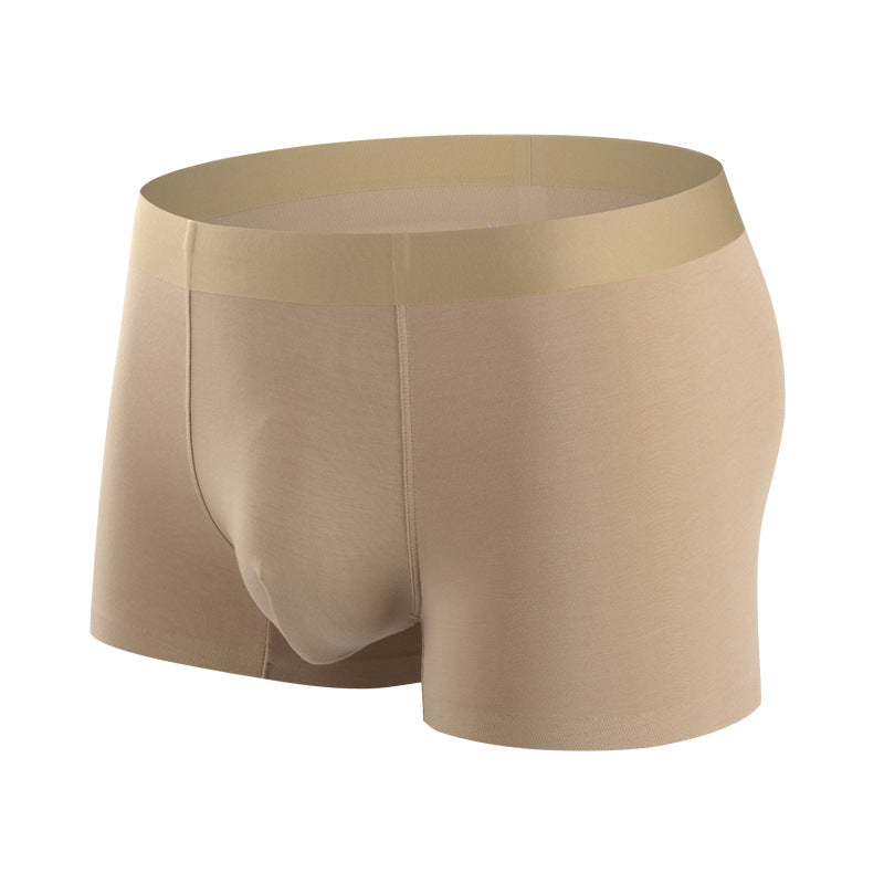 快適なプレーンモダールボクサーブリーフ。男性用快適な下着。