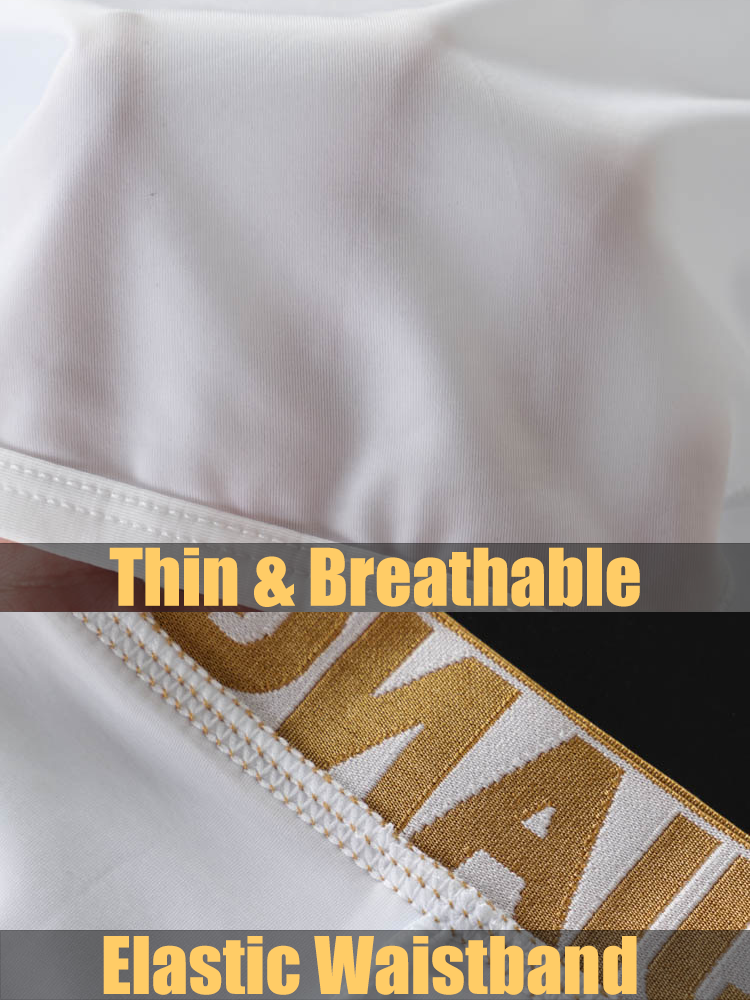 2 Pack Men's U Convex Pouch Trunks With Open Fly