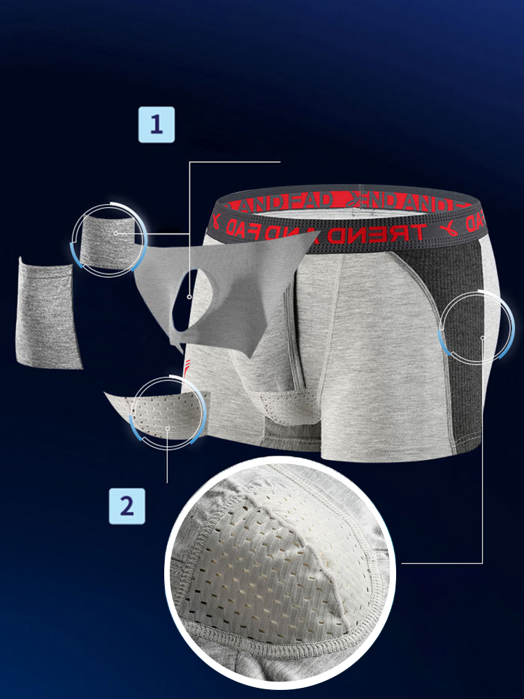 Breathable Separated Pouch Trunks