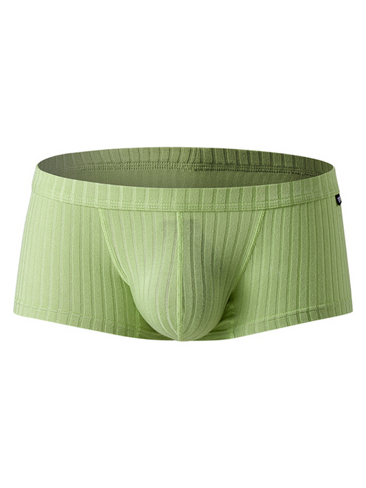 Men's Threaded Fabric U-Raised Low Rise Trunks
