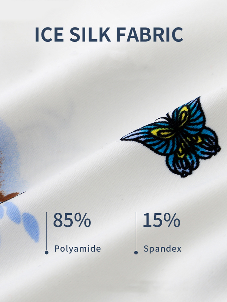 メンズ アイスシルク デュアルポーチ トランクス 3枚組