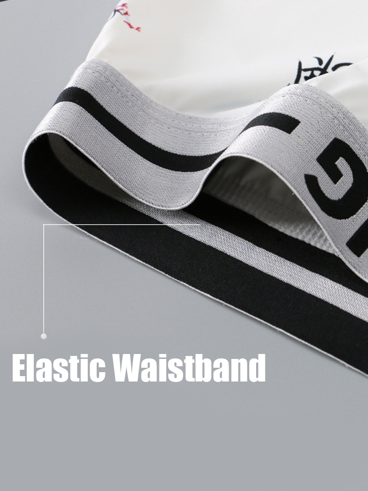 メンズ アイスシルク デュアルポーチ トランクス 3枚組