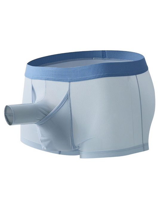 3 Pack Separate Pouch Trunks With Fly Front