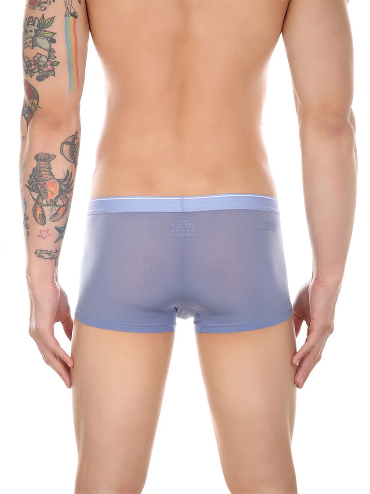 3 Pack Men's Comfy U Convex Pouch Trunks