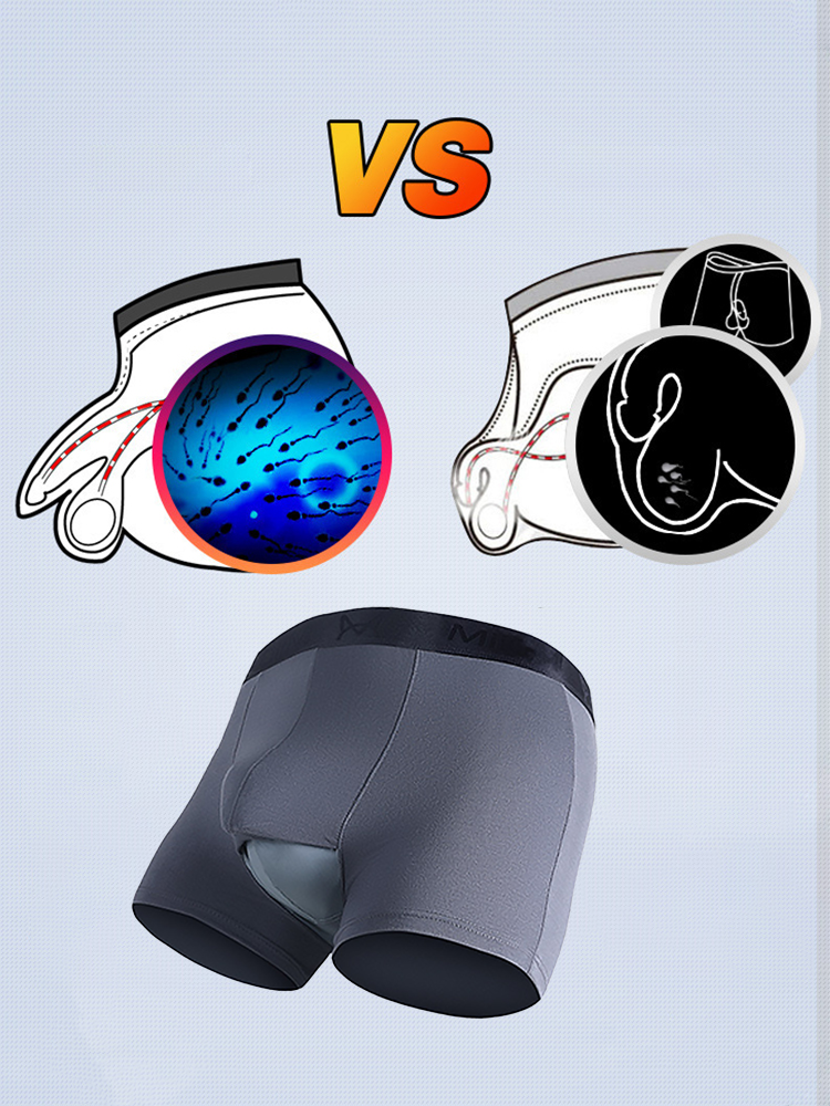 Breathable U Convex Pouch Trunks for Men