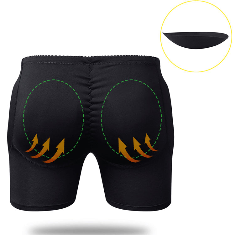 Men's Breathable Butt Lift Underwear BodyBuilding Boxer