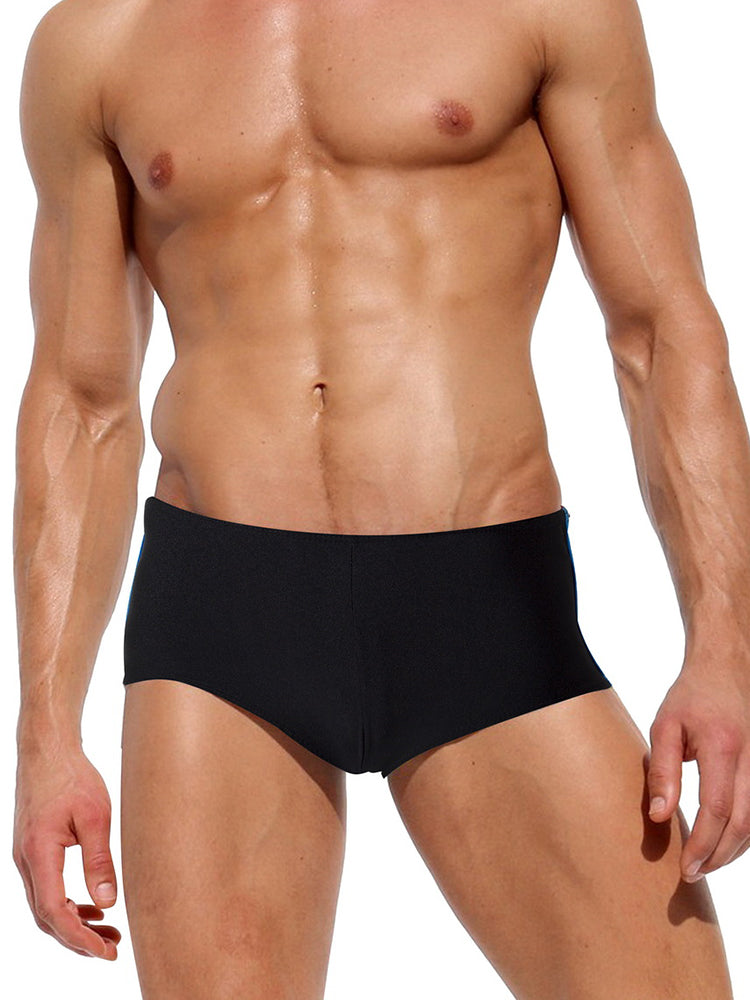 Men Breathable Sexy Low Rise Bikini Swim Briefs