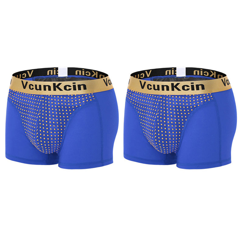 2Pcs Men's Functional Soft Modal Boxer Briefs
