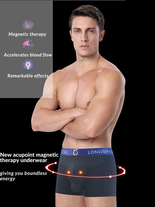 Men's Sexy Breathable Elastic Separated Pouch Trunks