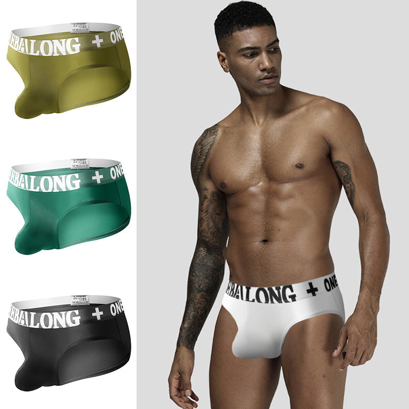 3 Pack Ice Silk Support Pouch Underwear