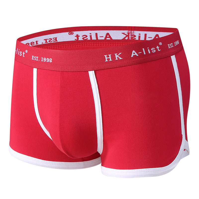 Men's Cotton Mid-rise Boxer Briefs